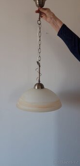 Lampa stropní jemně zbarvená - 2
