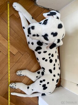 Plyšový dalmatin extra velký 80 cm - 2
