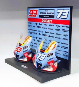 Set MotoGP Ducati M. Marquez + A. Marquez 2024 - 2