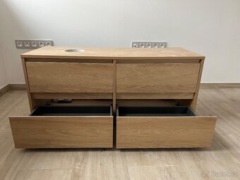 TOP nová koupelnová skříňka EMMY 120 cm dub - 2
