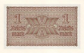 Obsazená válečná území Německem 1 Reichsmark 1939 ve sta - 2