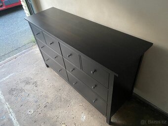 IKEA Hemnes komoda s 8 zásuvkami - černohnědá - 2