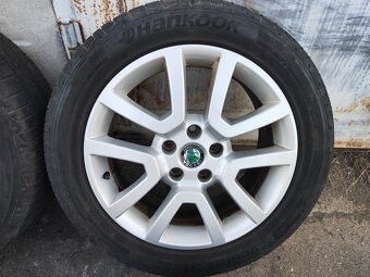 17"letní alu sada Spitzberg 5x112 origo Yeti Octavia Scout - 2