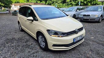 VW Touran 2018 2.0 TDI automat DSG 7 míst klima kůže senzory - 2