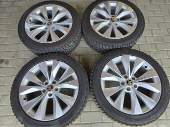 Zimní Alu kola Cassiopeia Škoda Superb r18 - 2