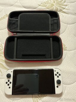 Nintendo Switch OLED 100% stav Záruka 3 roky. 256gb karta - 2