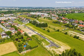 Prodej stavebního pozemku 526 m², Roudné - České Budějovice - 2