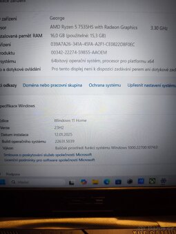 Asus TUF gaming A15 - 2