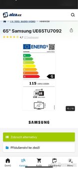 Televize Samsung 65” - 2