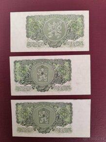 3 ks bankovek 5 korun 1953/1961 - 2