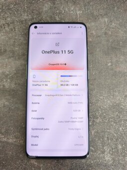 Oneplus 11 5G 8/128GB, záruka do 06/2026, top stav - 2