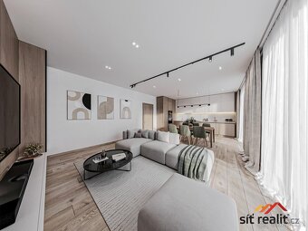 Prodej novostavby 4+kk, 107 m2, Praha 9 - Jahodnice, 2 parko - 2