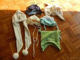 Dětské zimní čepice a rukavice - 2