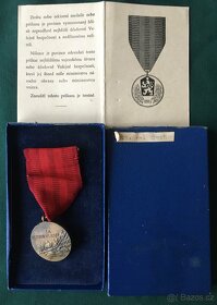 Medaile - Za službu vlasti - ČSSR - 2