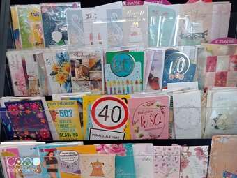 Přání, pohledy, obálky na peníze - odprodej - 2