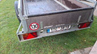 Přívěsný vozík 2520x1270 - 2