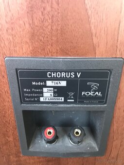 Focal 716v reproduktory - 2