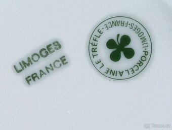 RUČNĚ MALOVANÝ DĚTSKÝ PORCELÁNOVÝ TERMOTALÍŘ LIMOGES FRANCIE - 2