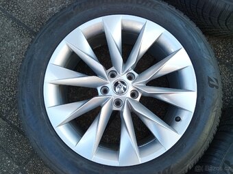 ALU Škoda 5x112 R19 Crystal Silver - 2