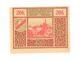 20 Heller Neumarkt bei Salzburg,nouzová b.,1920 Rakousko - 2