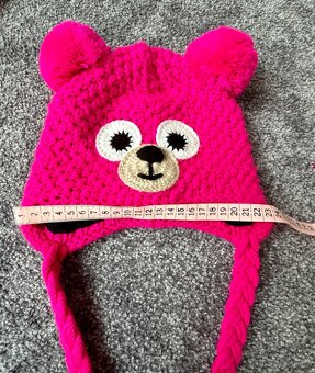 Pletex čepice medvěd 51 cm - 2