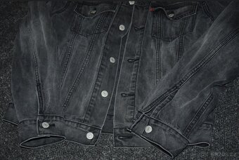 LEVIS jeans. bunda / džíska,vel. "M",100% bavlna, TOP stav - 2