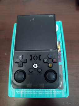 Handheld konzole R36Max (+22000 her) bílá a černá 128GB - 2