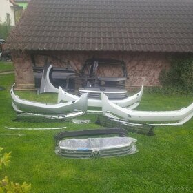 vw Passat B8 naraznik blatnik kapota xenony stena naLAK - 2