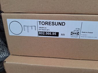 IKEA TORESUND stůl - NOVÝ, ZABALENÝ - 2