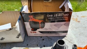 Oběhové čerpadlo OHI 25/40 180, včě kompl příslušenství - 2