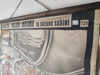 Jawa 500 OHC školní pomůcka 90x120 - 2