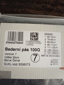 Bederní pás - 2