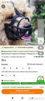 Náhubek pro psa - 2