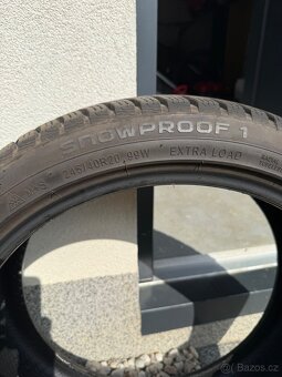4x Zimní pneu Nokian 245/40 R20 - 2