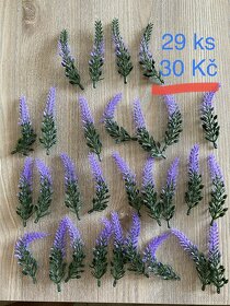 Levandulová svatba - vývazky, organzy, zasedací pořádek - 2