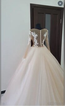 C.01 Svatební saty z vlečkou vyprodej - 2