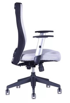 Kancelářská židle - nerozbalený vzorek, celošedá - 2