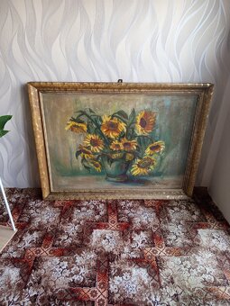 Starožitný obraz z roku 1942 - větší rozměr - 2