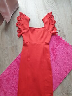 Červené společenské šaty zn.Bodyflirt boutique - 2