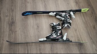 Dětské lyže Wedze 107cm a lyžáky Tecnica JTr2 vel. 205 - 2