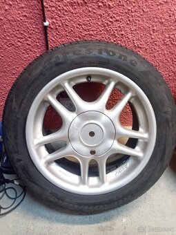 Azev 16" 5x100 letní pneu 205/55 - 2