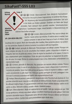 SikaFast®-555 L03 dvousložkové akrylátové lepidlo - 2