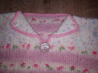 Ručně pletená vesta, vel. 86/92 - 2