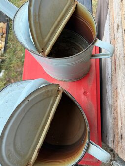 RETRO SMALTOVANÉ KONVICE. - 2