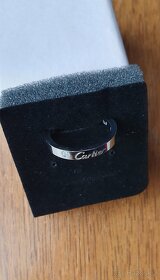 Prsten Cartier s kamínkem - 2