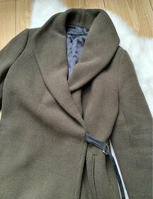 Dámský Khaki kabát Zara - 2