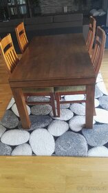 Stůl 160x90cm + židle - 2