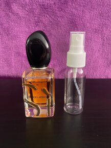 Parfém - Armani Sì Intense, plnitelná + mini flakonek - 2