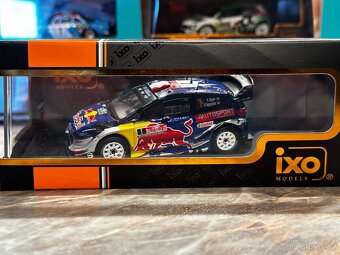 Rally modely 1:43 - převážně starší Ixo - 2