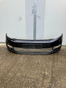 Predni naraznik vw touran 15-20 6pdc cerny - 2